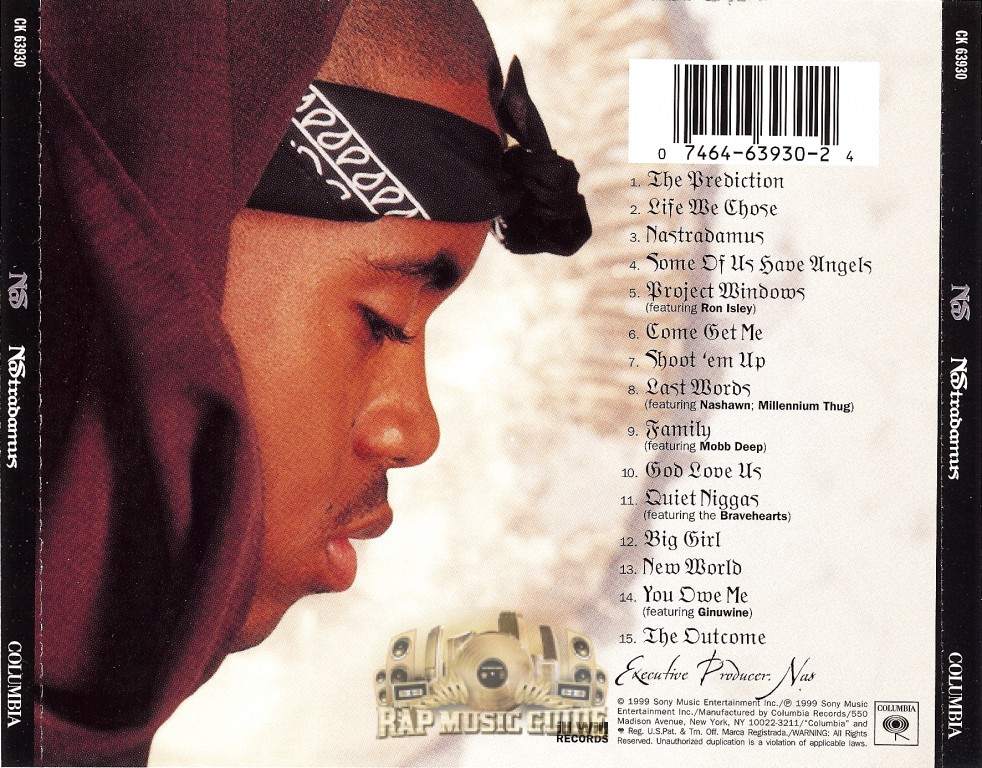 Nas - Nastradamus: CD | Rap Music Guide